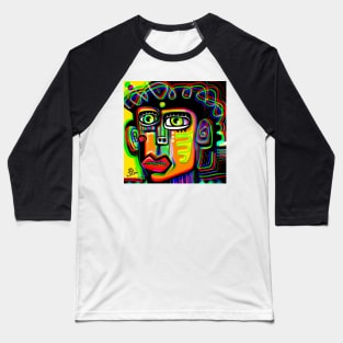 Art face Baseball T-Shirt